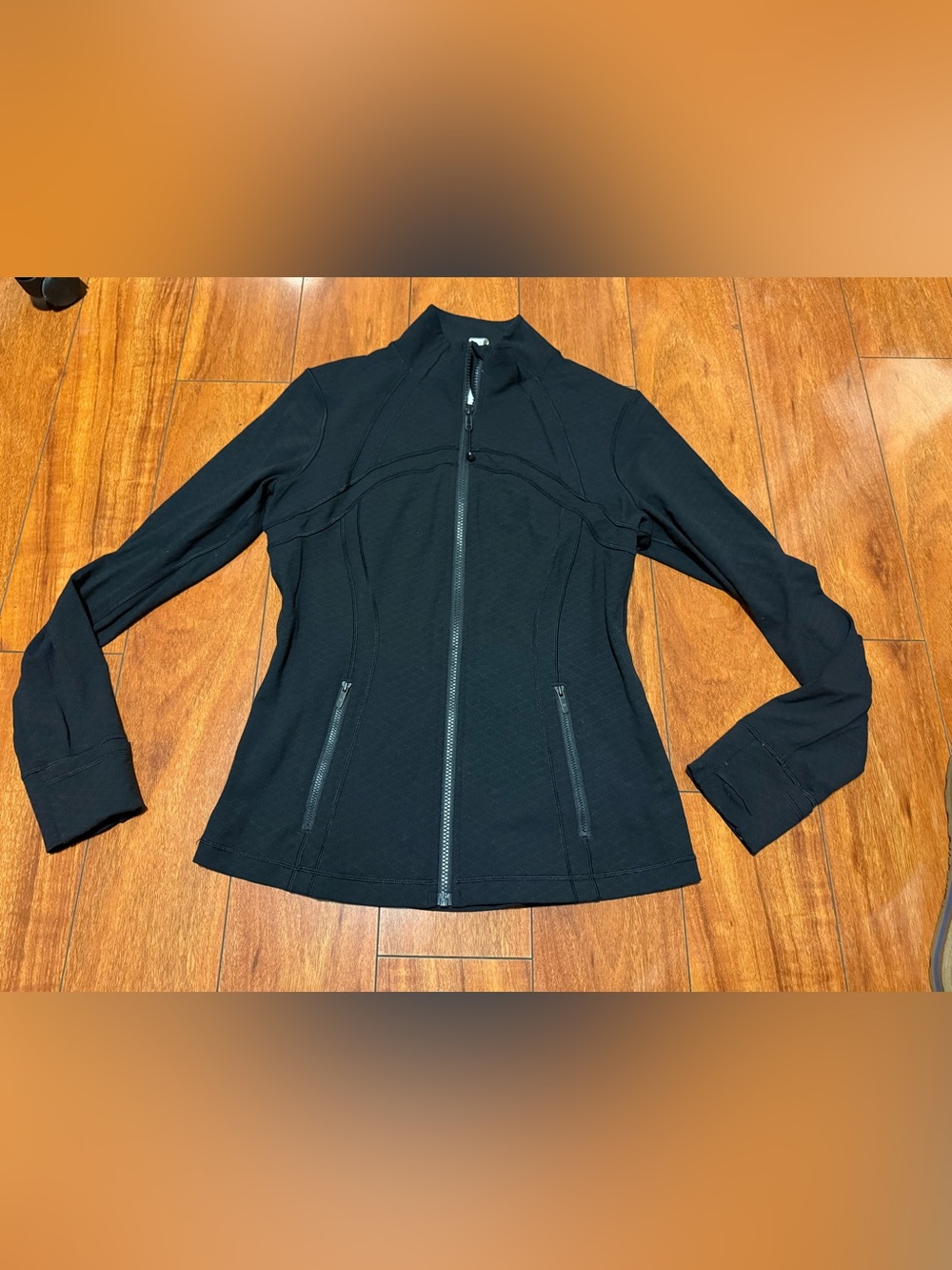 lululemon athletica Black Full-Zip Lightweight Jacket